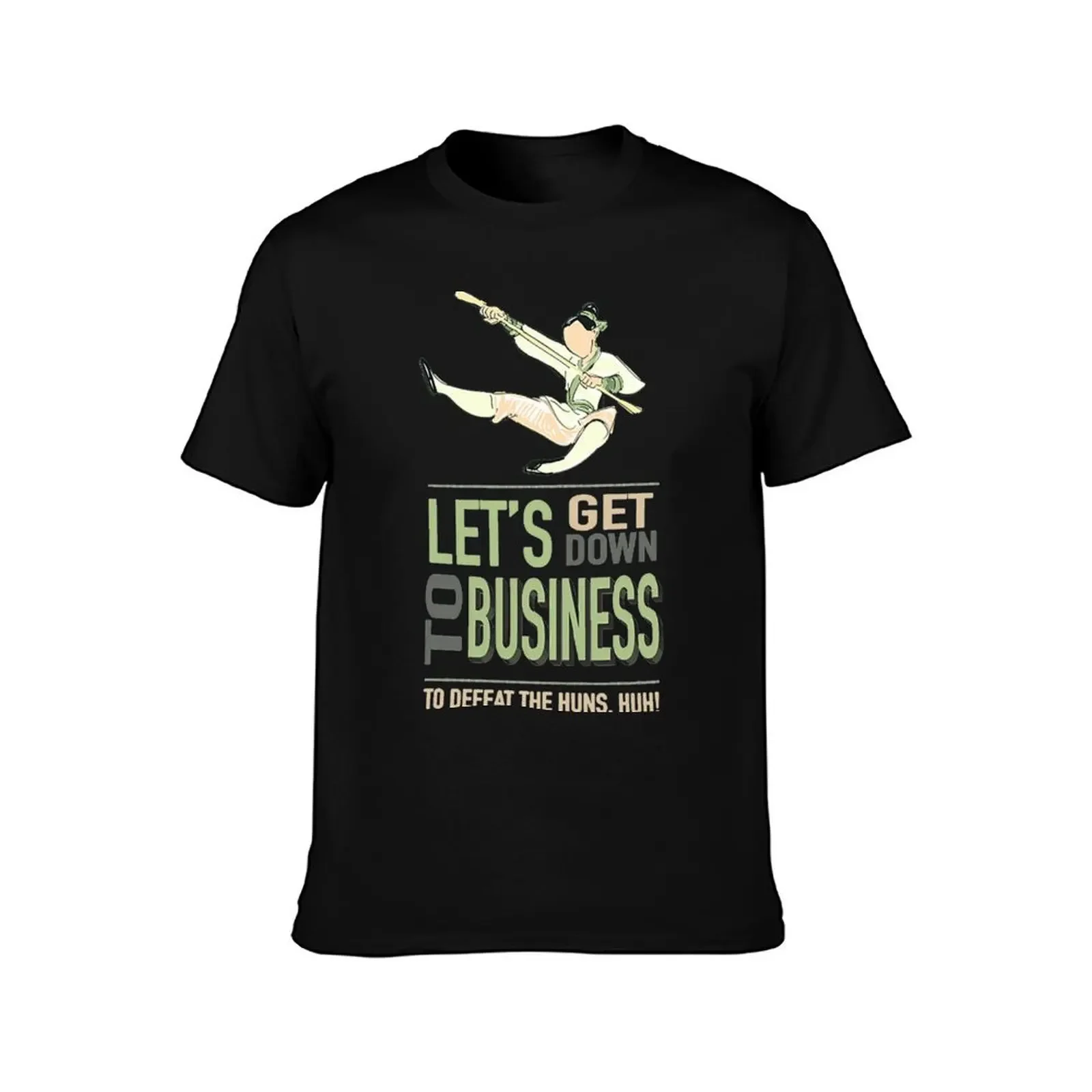 Lets get down to business T-Shirt baggy shirts sweat boys animal print cheap stuff plain white t shirts men