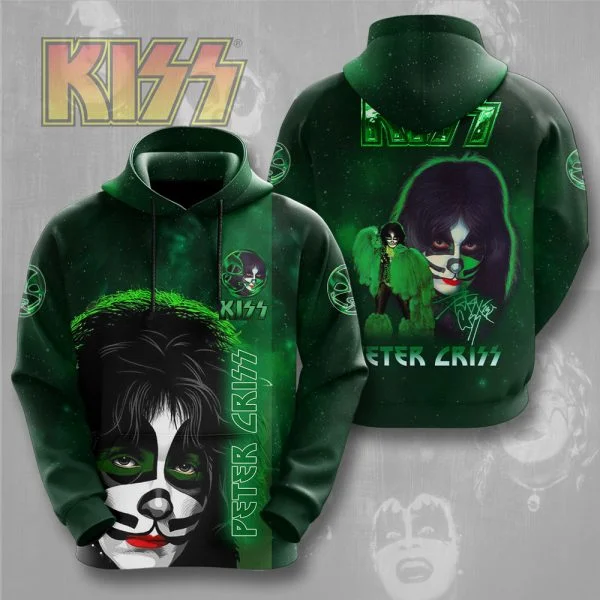 Rock Band Kiss Hoodies 3D Printing Men Women Hip Hop Oversized Pullover Hooded Sweatshirts Fashion Streetwear Man Tops Clothes