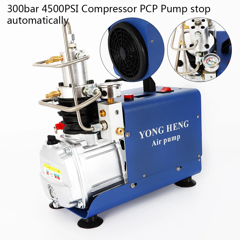 1.8KW Electric Air Compressor Automatic Shutdown Version High-pressure Air Pump PCP Pump 30MPa 2800r/min