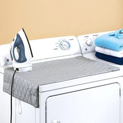 Table Top Ironing Mat Laundry Pad Portable Travel Clothes Protector Board Press Heat Blanket Iron Board Alternative Cover