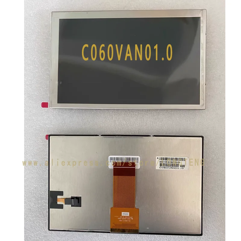 C060VAN01.0 Brand New Original 6 inch LCD ScreenDisplay Panel For Car Navigation