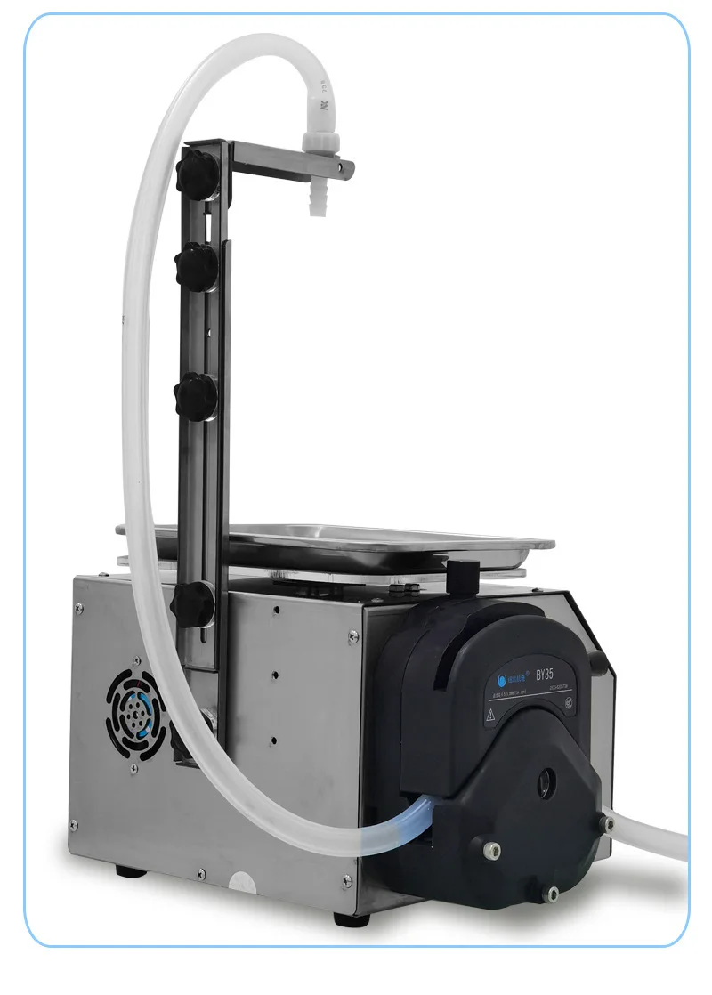 Hot items in the store CSY-L13 Automatic Small-sized Quantitative Filling Machine Weighing Type Filler Liquid Filling Machine
