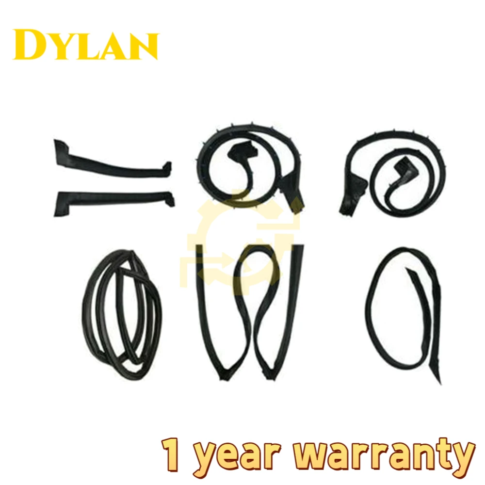 

High-quality for Chevrolet Corvette C4 Coupe 1990-1996 New Sealed Windproof Belt Kit Weather Bar 9096GGW Auto Parts
