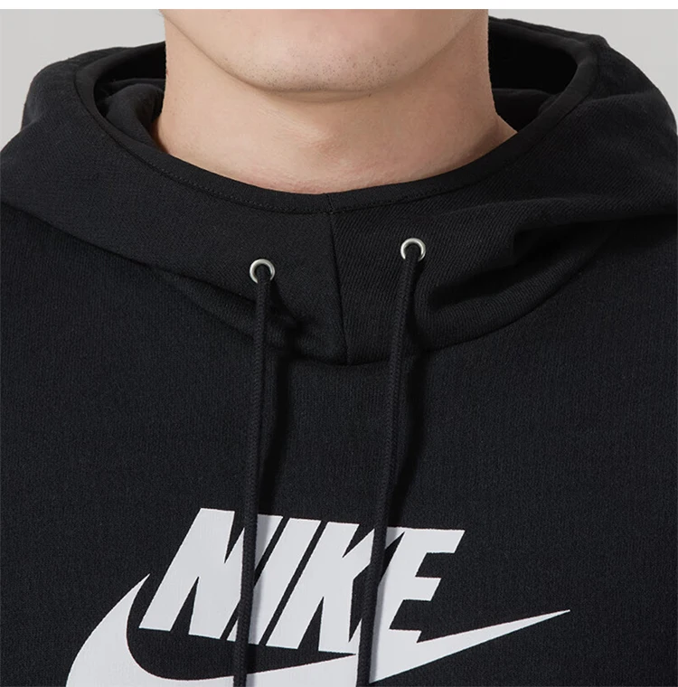 Nike Original Spring New Herren-Sport-Hoodie mit Spleißmuster, locker geschnitten, HJ0274-010 – Detail 8