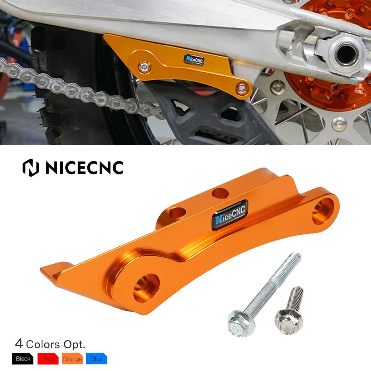 

NICECNC For KTM EXC 300 EXC EXCF XCW XCFW TPI Six Days 125 250 300 350 400 450 500 2023 SX SXF XC XCF 2012-2022 Swingarm Guard