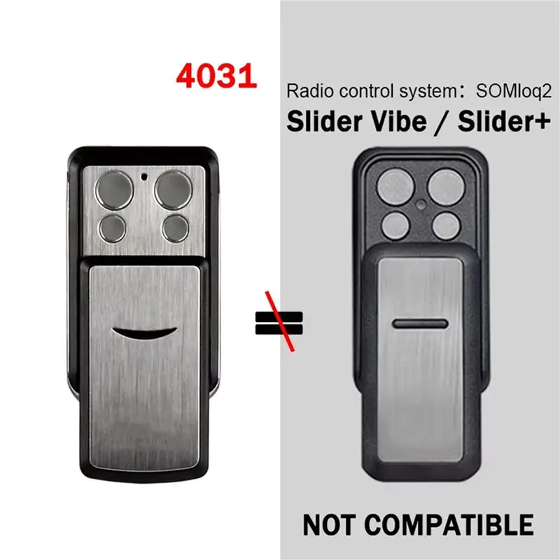 AB25-4X Newest For SOMMER Slider 4031 TX08-868-4 868Mhz Electric Gate Remote Control 4035 4011 4025 4021 Garage Door Opener