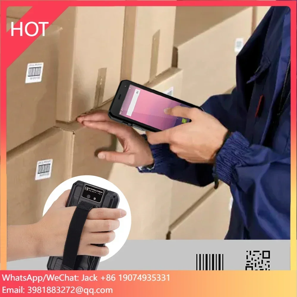 Cost Effective Android 9.0 Device IP67 Handheld Terminal Data Collector 1d 2d Barcode Scanner PDA for Warehouse Inventory