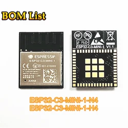 ESP32-C3-MINI-1 ESP32-C3-MINI-1-N4/H4 Wi­Fi and BLE 5 module 4MB flash PCB antenna ESP32-C3FH4 or ESP32-C3FN4 embedded