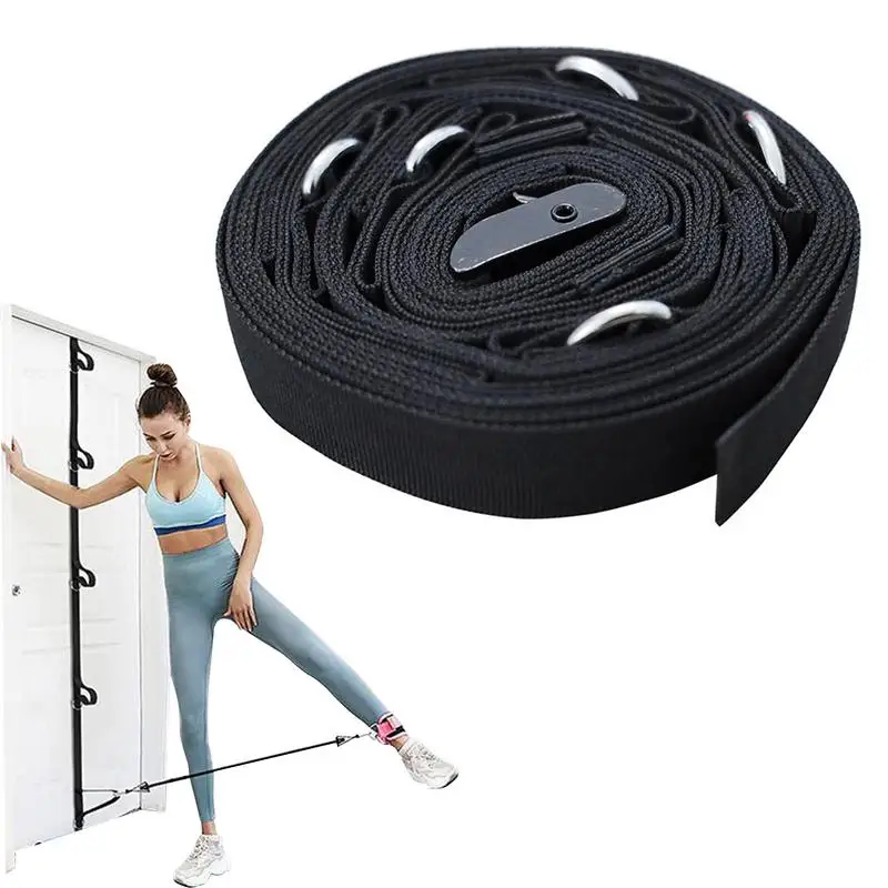 Upgrade Door Anchor Strap for Resistance Bands Exercises Anchor Gym Attachment for Home Fitness Portable Door Band Resistance