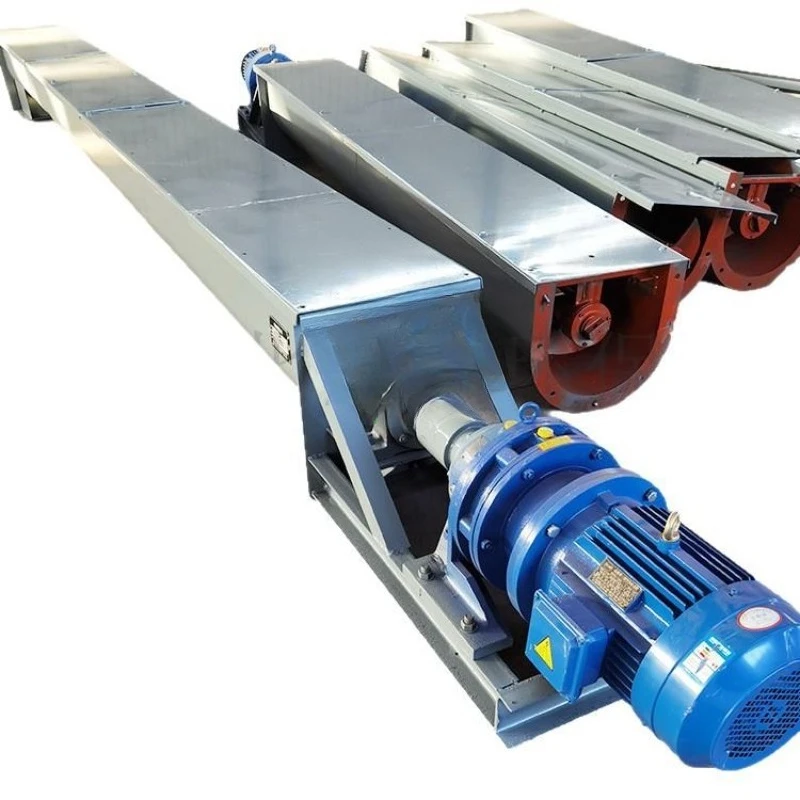 Screw feeder fly ash horizontal screw conveyor