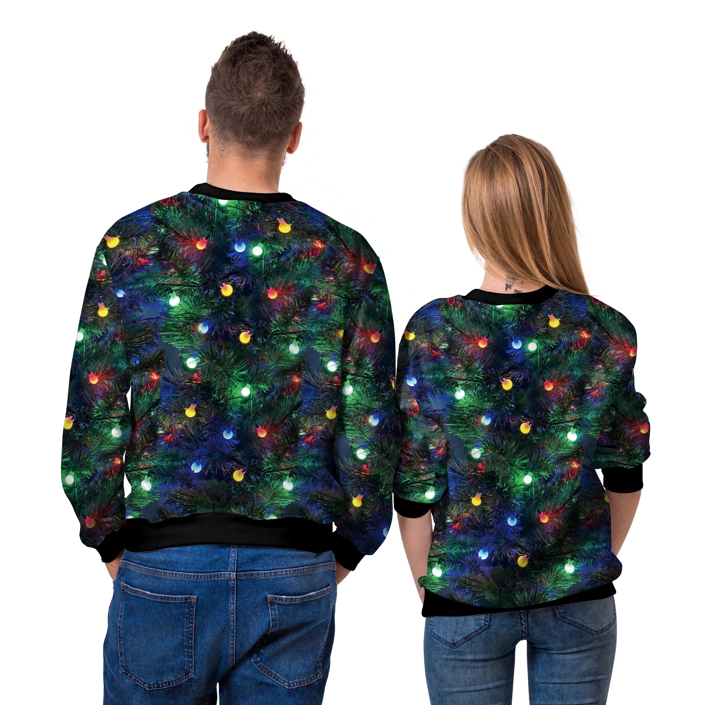 [أنت سري] بلوفرات نسائية لعيد الميلاد برقبة دائرية بلوزات غير رسمية مطبوعة على شكل رجل ثلج بأكمام طويلة للسيدات للخريف والشتاء