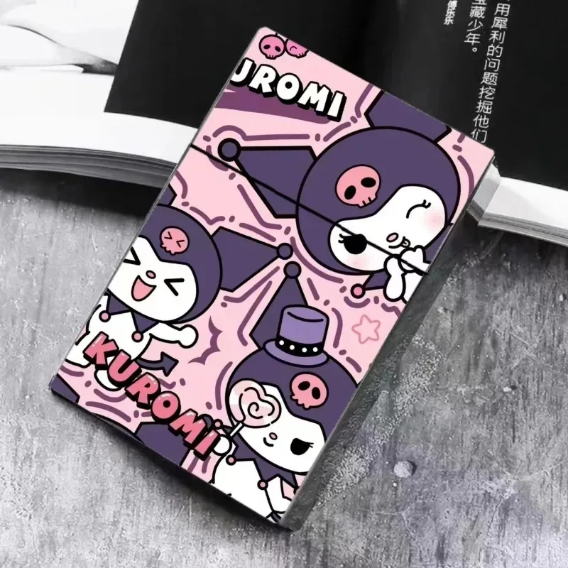 

Sanrio Kuromi PVC Cigarette Case Anime Action Figure Cartoon Storage Box Kawaii Anime Merchandise Decoration Girl Birthday Gifts