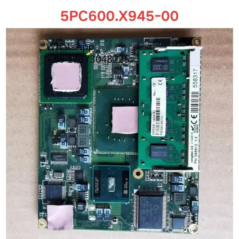 Used 5PC600.X945-00 Baccarat all-in-one industrial control computer CPU board Functional test OK