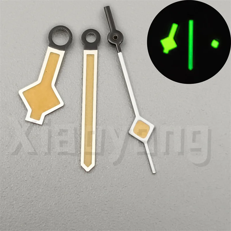 Snowflake Watch Hands Orange Blue White Gold Rose Hand WithGreen Luminous Fit NH34 NH35 ETA2824 DG2813Miyota8215,PT5000 Movement