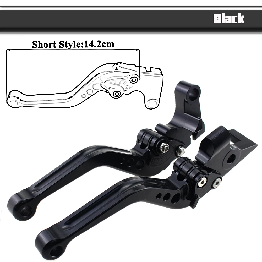 For Suzuki GSXR600 GSX-R 600 2011 2012 2013 2014 2015 2016 Motorcycle Handles Lever Short Brake Clutch Levers