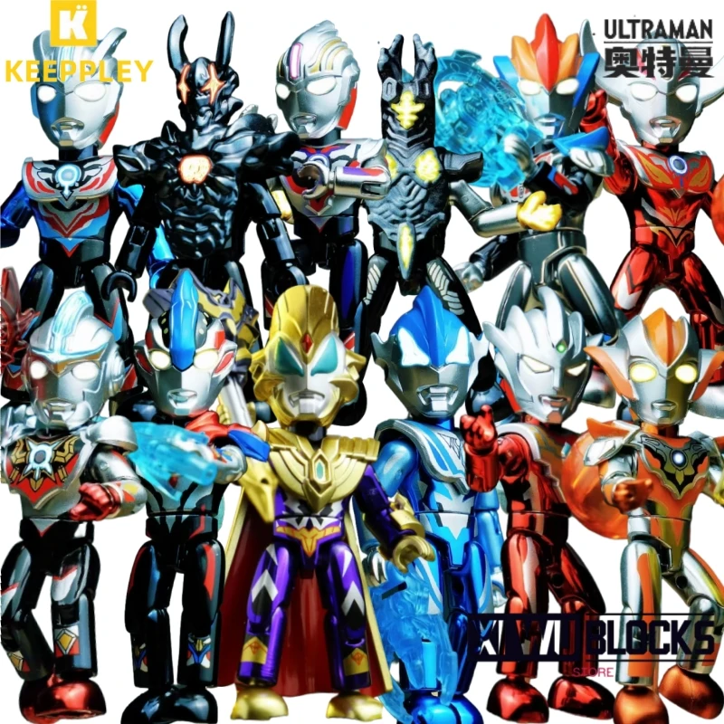 

Keeppley Building Blocks New Generation Ultraman V3 Flash Vol.8 Ultraman Geed Royal Assembled Movable Model Ornament Gift
