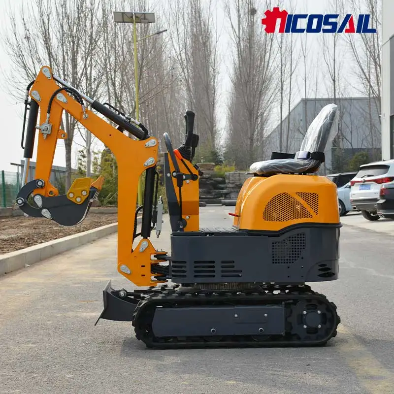 

Durable Mini Excavator with Hydraulic System - EPA/EUR5 Certified for Animal Husbandry & Agricultural Fields