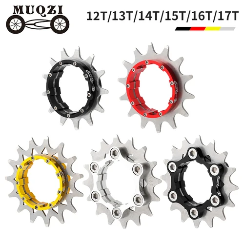 MUQZI Kit de conversión de marcha única Cassette de marcha única 12T 13T 14T 15T 16T 17T piñón de bicicleta de rueda libre MTB