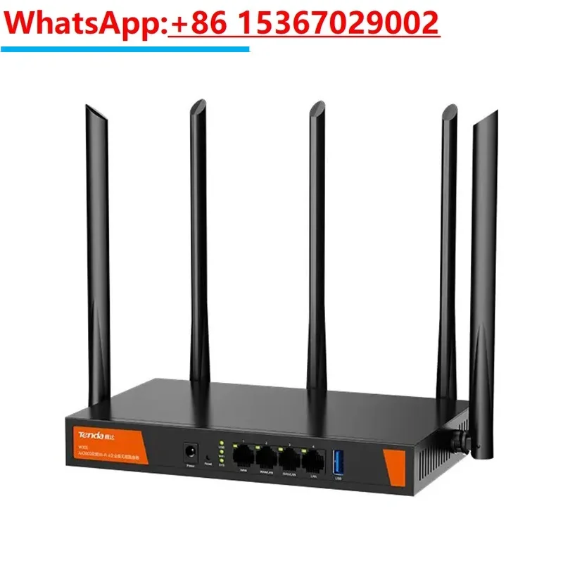 

W30E Wireless WiFi6 Enterprise Mesh Router 4*LAN Gigabit 3000Mbps 2.4GHz 5.8GHz USB 5G Access Point Dual Bank 1.7GHz 256MB