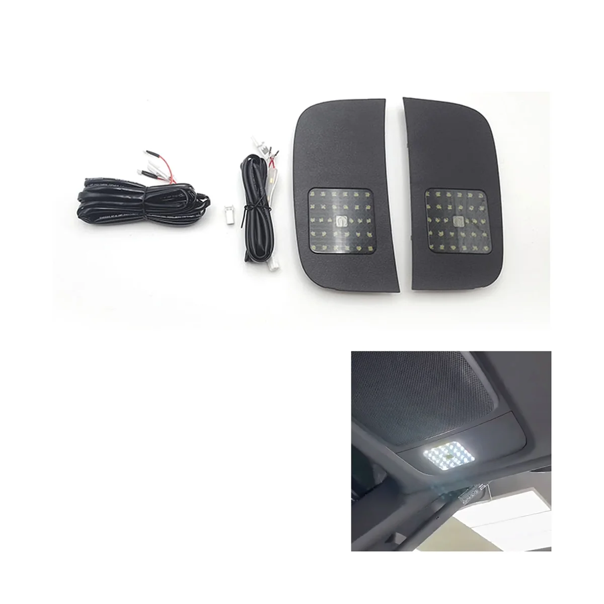 Car LED Tail Trunk Light Tailgate Lamp Suitcase Rear Hatch Light Reading Camping Lamp for Toyota Sienna 2022 2023