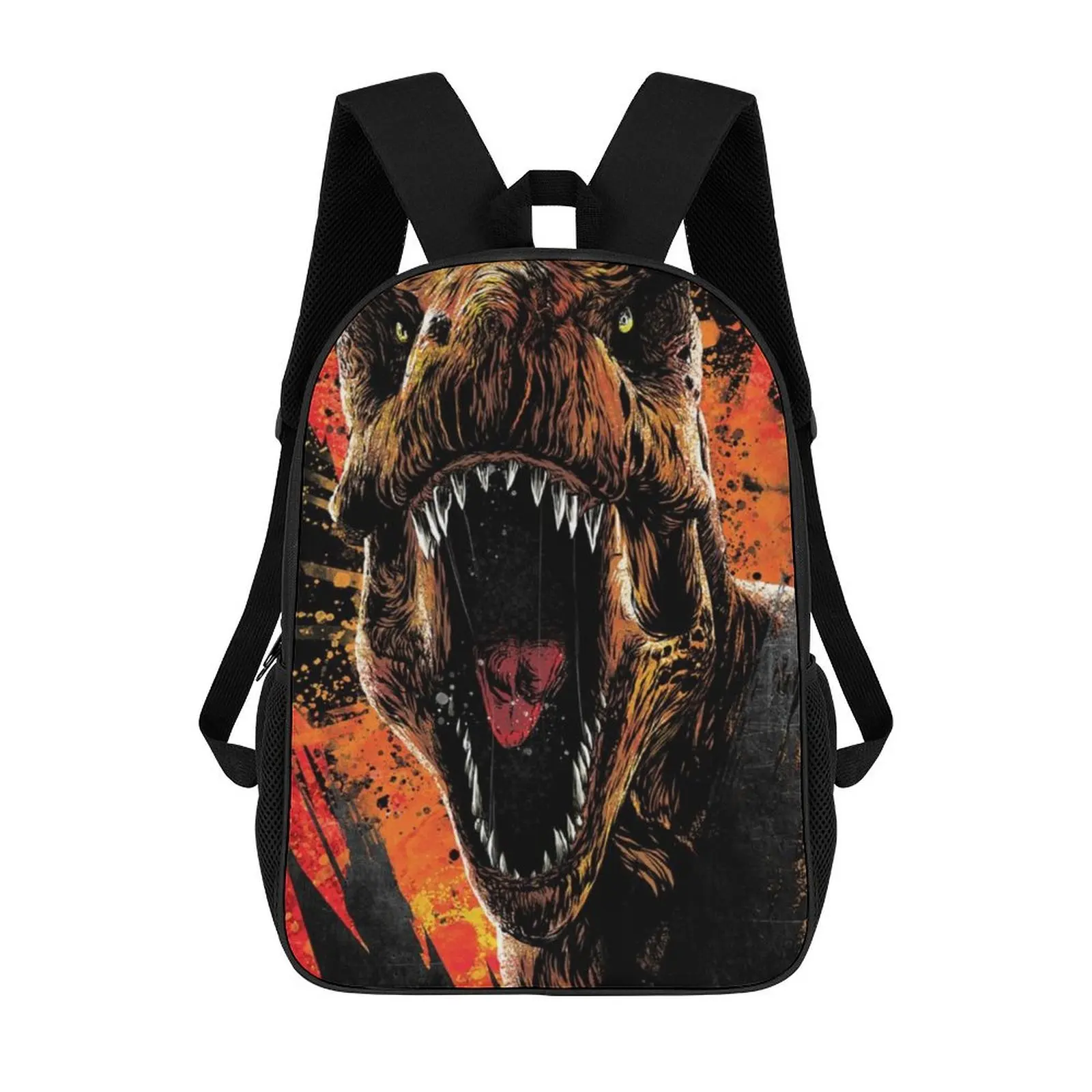 Back To School Season Teen Dinosaur Backpack 3d Printed Custom Backpack Pattern Cool Boy Backpack 17 Inch