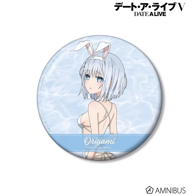 58 مللي متر أنيمي تاريخ لايف توكيساكي كورومي كابوس كوتوري إتسوكا تأثيري حلي شارة دبوس SPTE صفيح بروش ﻿   دعامة عيد الميلاد جيلف