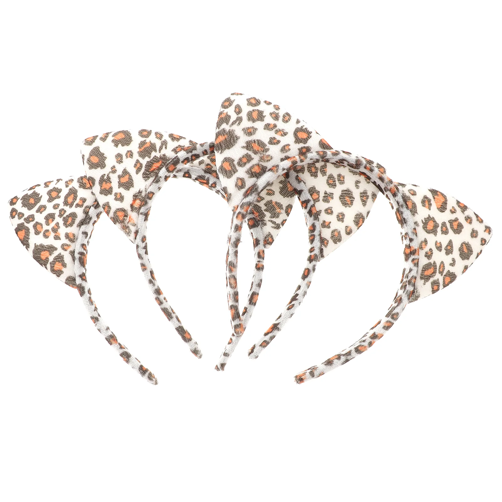 3 Pcs Costume Headwear Animal Headband Hair Ribbons Headbands for Teen Girls Leopard