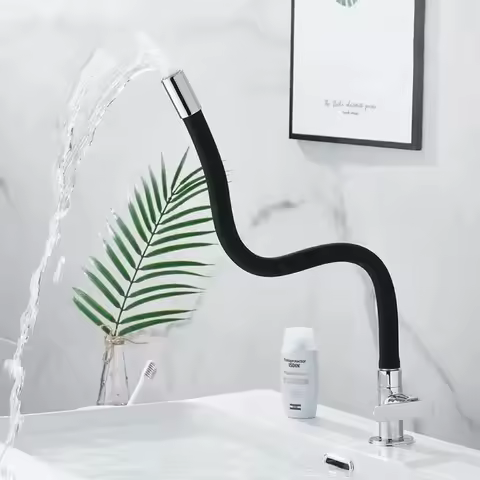 Universal Rotation Kitchen Faucets Household Wash Basin Balcony Single Cold Tap Deck Mounted Bathroom Faucets Tap Accessories