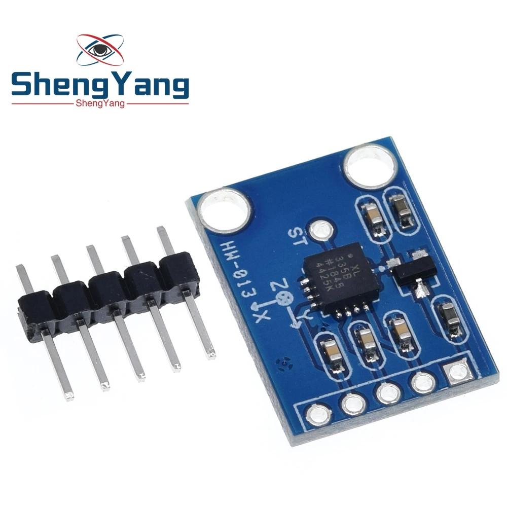 TZT GY-61 ADXL335 Acelerometro 3-Axis Analog Output Accelerometer Module Angular Transducer 3V-5V