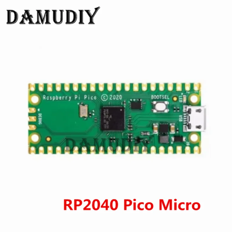 10pcs/Official Raspberry Pi Pico Board RP2040 Dual-Core 264KB ARM Low-Power Microcomputers High-Performance Cortex-M0+ Processor