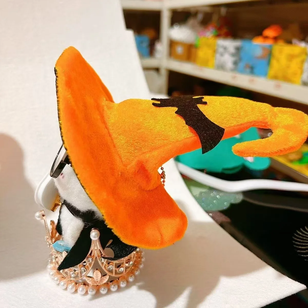 Śliczny Chiikawa Hachiware Usagi Śliczna seria skrzypiec na Halloween zdejmowany, pluszowy brelok do plecaka na prezenty dla dzieci