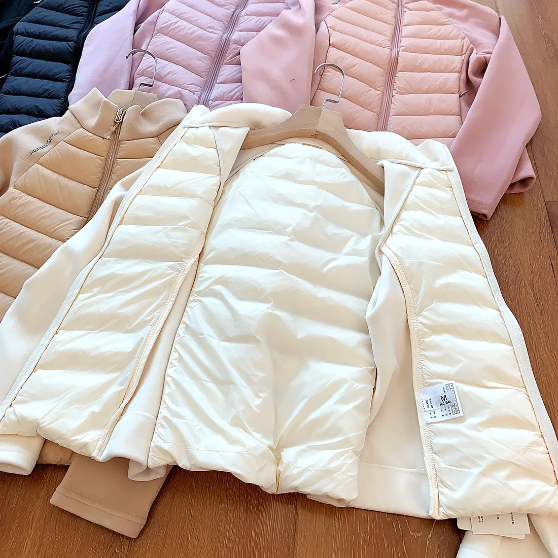 Lightweight Stand Collar Women Down Jackets Autumn Winter 90% Down Patchwork Slim Fit Warm Coat Female Casual Bottom Inner Liner