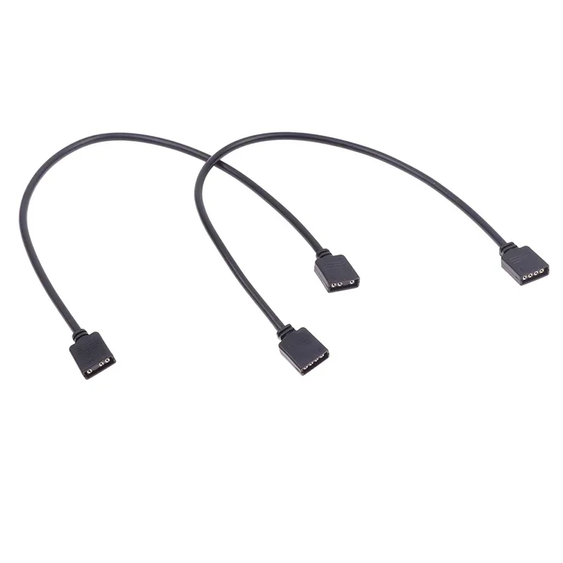 Cable de extensión de placa base de ordenador, conector divisor de concentrador de sincronización ARGB, 5V, 3 pines, 12V, 4 pines, RGB/5V, 3 pines, para chasis de ordenador PC