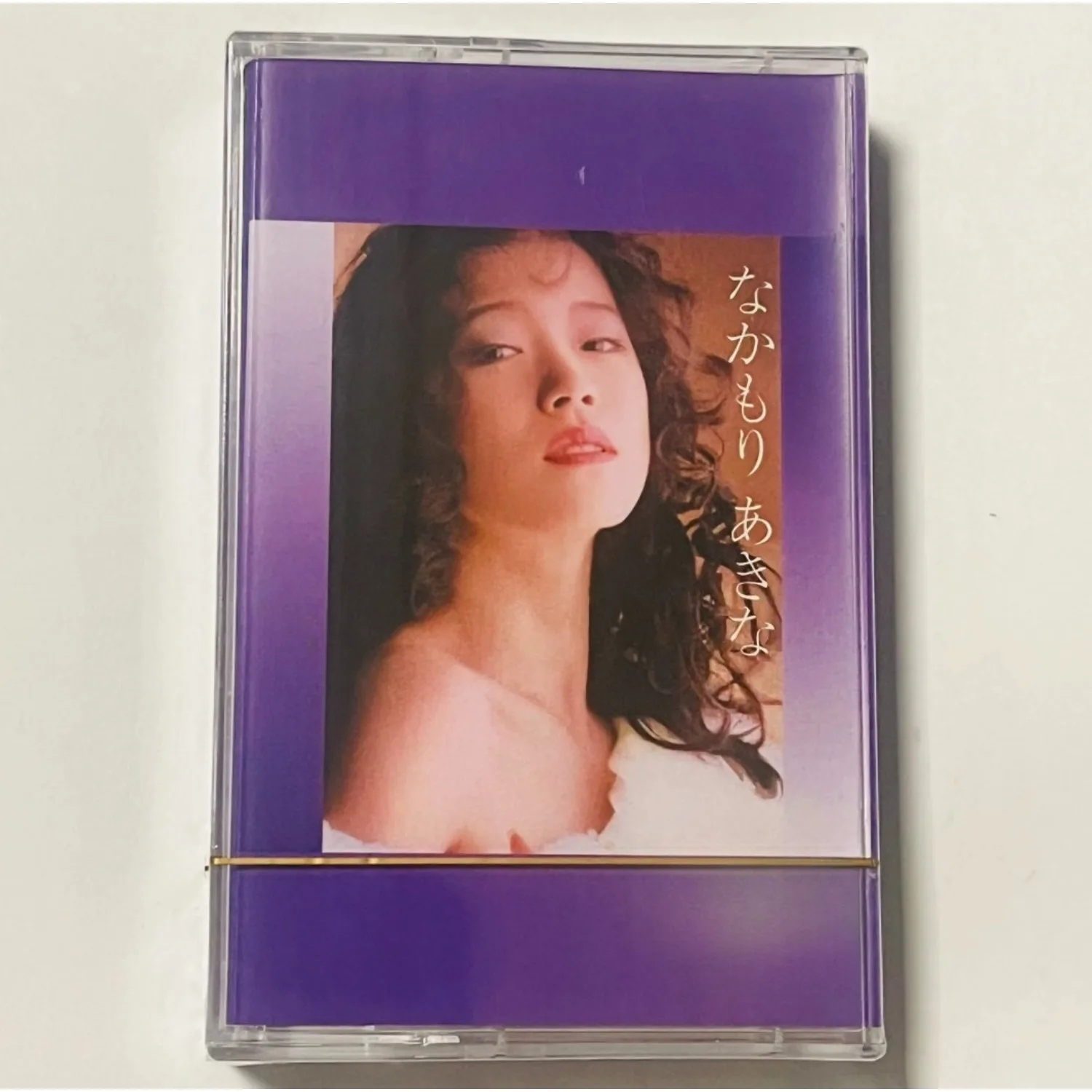 Retro‑Era Japanese Ballad‑Pop Music Cassette Tape Soul‑filled Vocal Studio Recording Nostalgic 80‑s Vintage Pop‑Music Collection