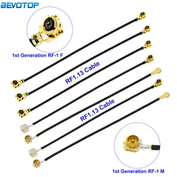 5 pz/lotto RF113 IPEX-1 Compatibile con IPEX-1 Compatibile Maschio/Femmina RF1.13 Pigtail Jumper RF Coassiale WIFI Antenna Cavo di Prolunga