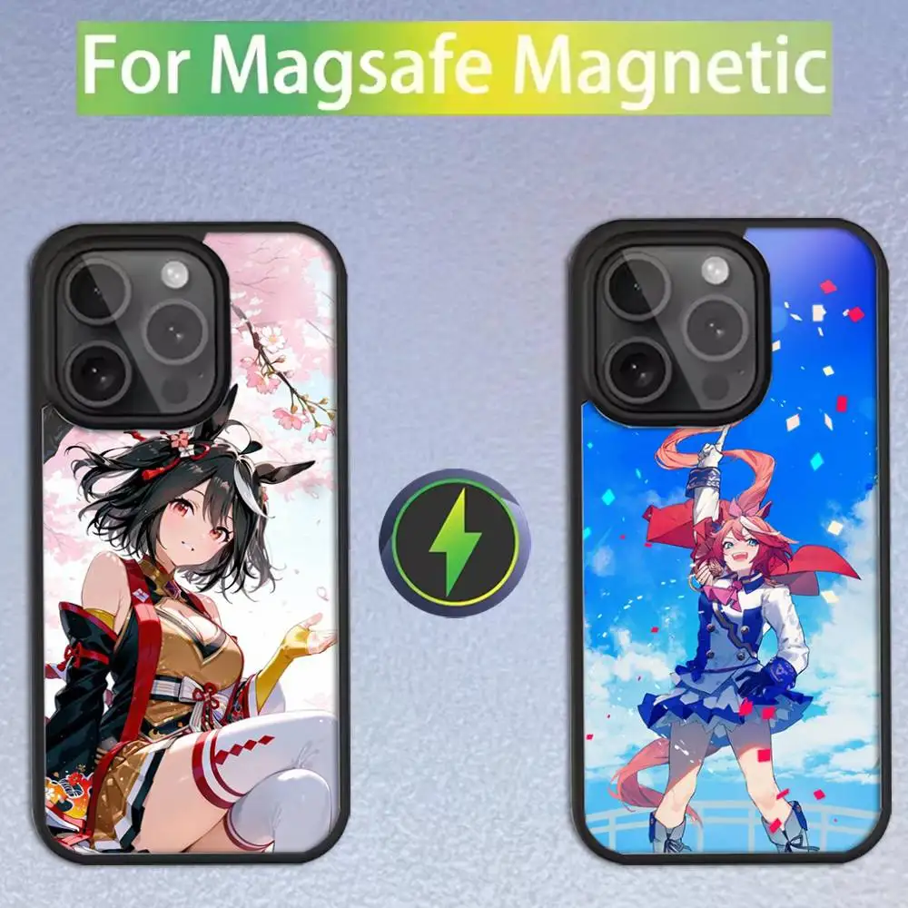 

Pretty Derby Season Kitasan Phone Case For iPhone 17,16,15,14,13,12,11,Pro,Max,Plus,Mini,SE Magsafe Magnetic Wireless Charging