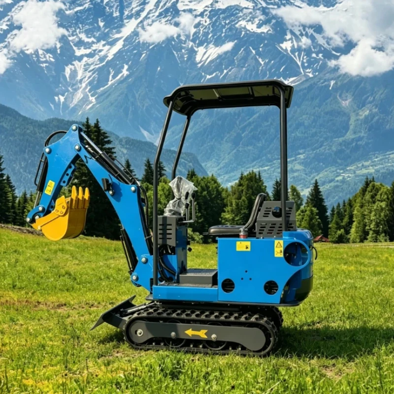 Sturdy 800kg Mini Excavator High Digging Force For Farm Path Backyard Narrow space And Landscape Construction Customized