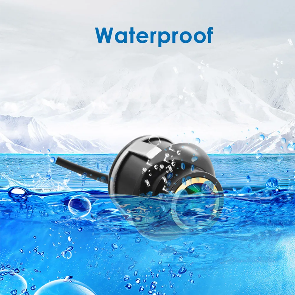 Smartour AHD 720P -25 Vehicle Rear View Camera Car Reverse Golden Fisheye Night Vision Waterproof Universal Car Rearview Camera - Image 4