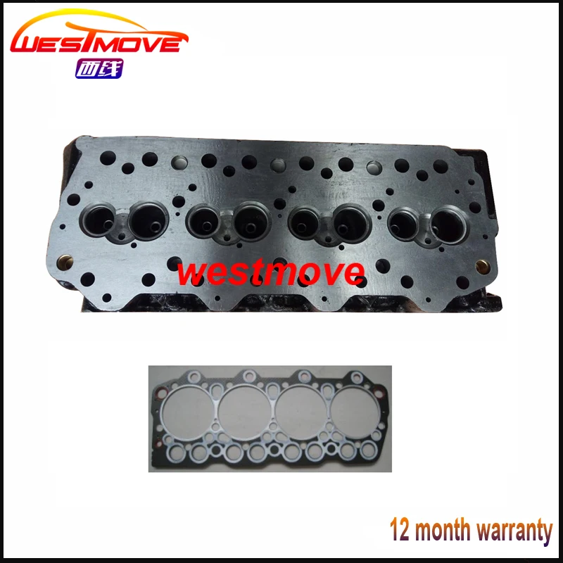 4D35 4D35T cylinder head for Mitsubishi Canter