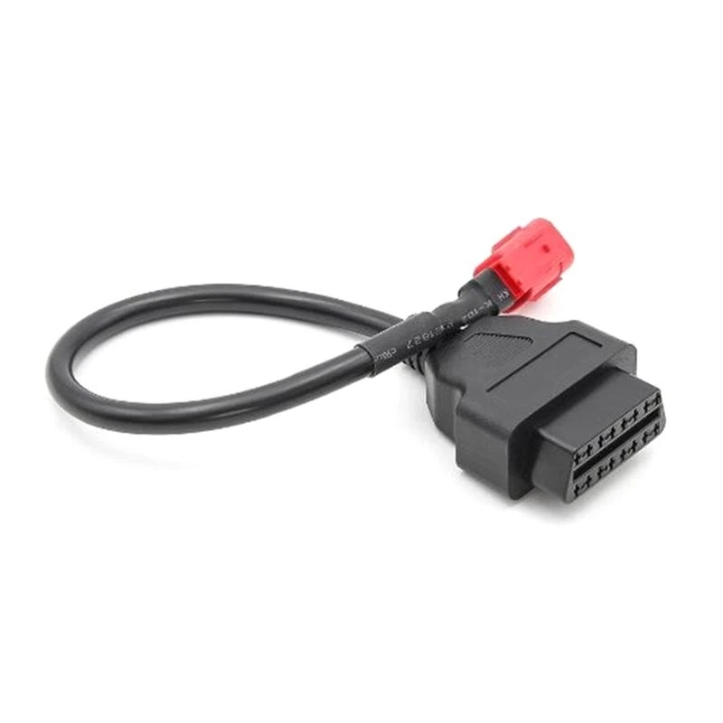  Reset Fault Code Cable for Motorcycles 16 Pin to 6 Pin OBD2 Diagnostic Test Scanner USBInterface Cable Adaptor Connector