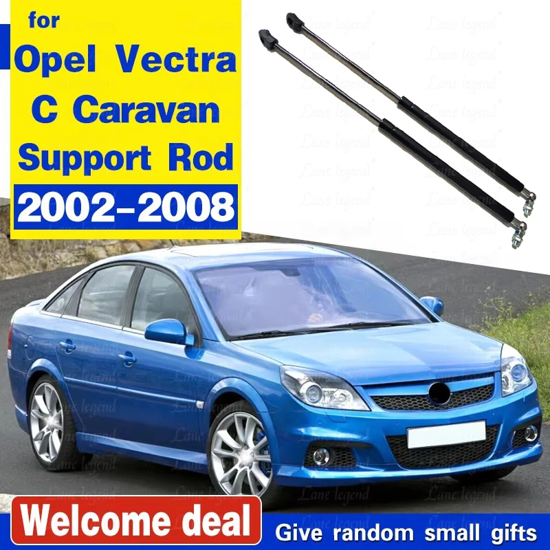 Damper for Opel Vectra C Caravan 2002 - 2008 Front Bonnet Hood Modify Gas Struts Lift Support Shock Accessories Absorber