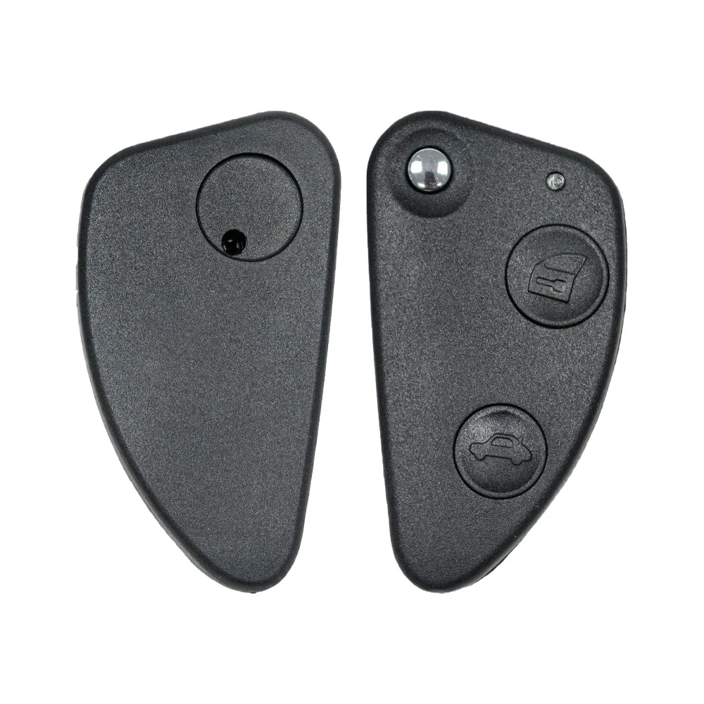 YOCASTY 433MHz ID48 Chip Flip Remote Key For Alfa Romeo 147 156 166 GT Replacement Folding Car Key 2/3 Buttons With SIP22 Blade