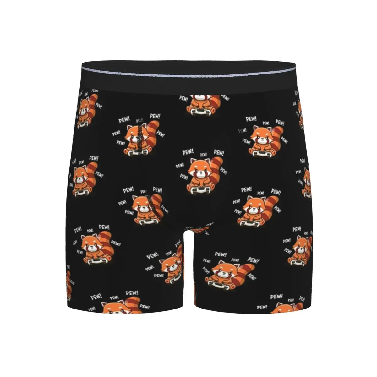 

Long Boxer Underpants Shorts Red Panda Animal Panties Men Ventilate Underwear for Homme Man Boyfriend Gifts