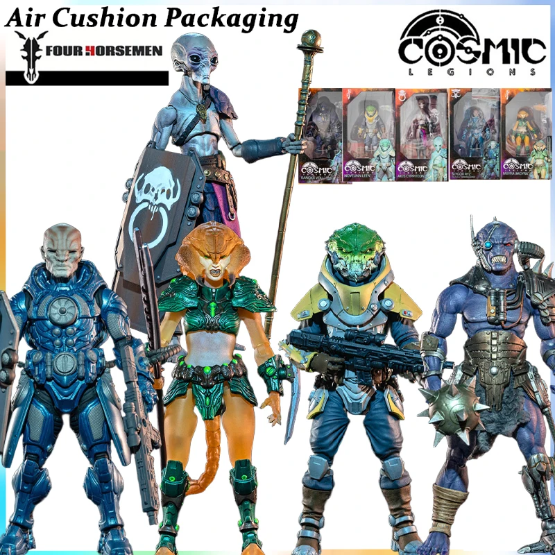 

Фигурки-модели Four Horsemen Studios серии Cosmic Legions: Hvalkatar, Книга вторая, Gravenight, Athocrian, Varied, масштаб 1/12