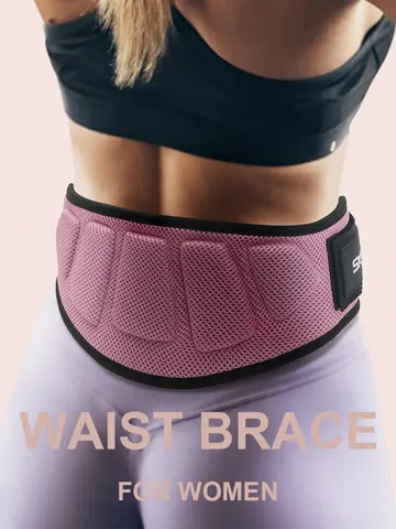 Women's back support belt waist protection back support fitness training