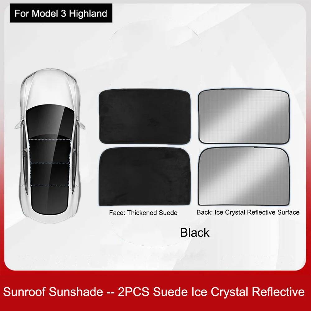 Sunroof Black Suede