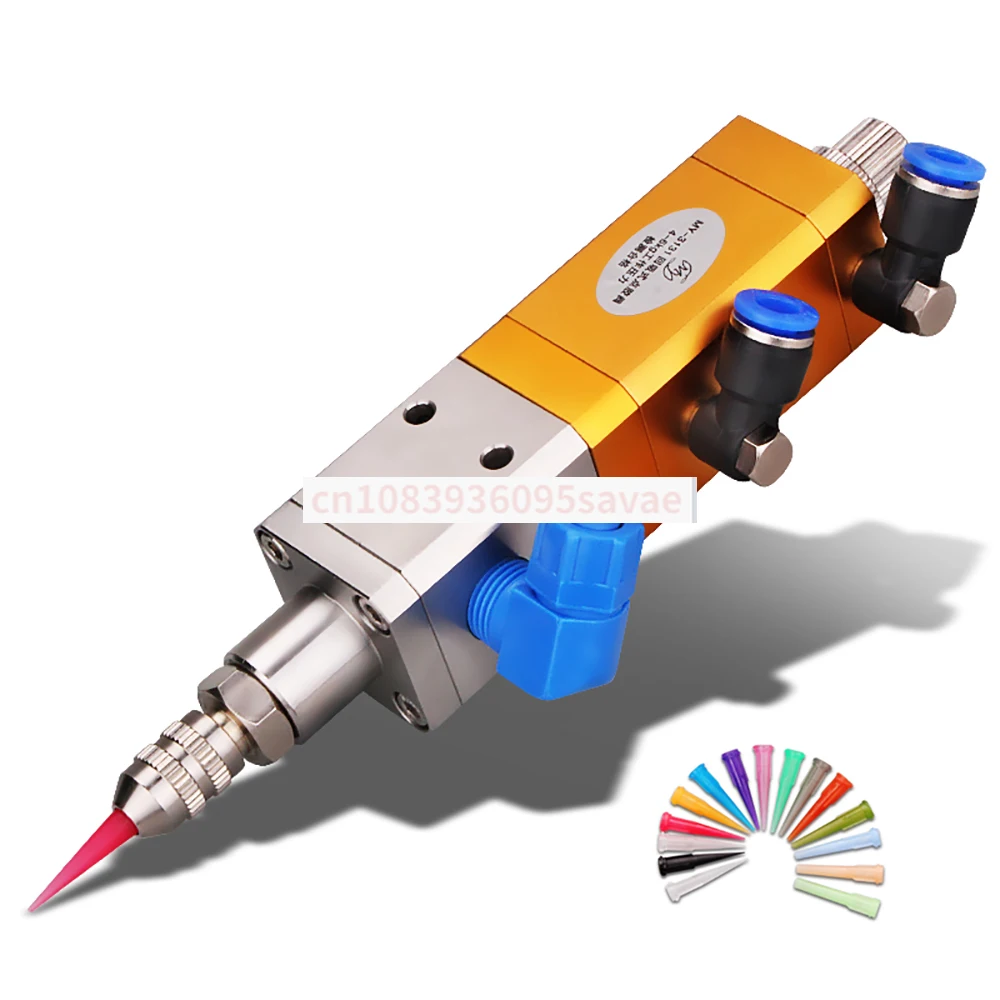 

MY-3131 UV Dispensing Valve Anti-drip Silicone Valve Suck Back Epoxy Silicone Resin Glue Pneumatic Precision Dispensing Valve