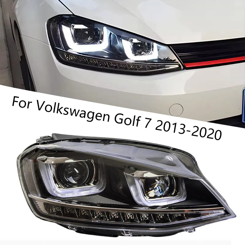 

Car Styling for VW Volkswagen Golf 7 2013-2020 LED Headlight Headlights DRL Hid Head Lamp Dynamic Signal Bi Xenon Accessories