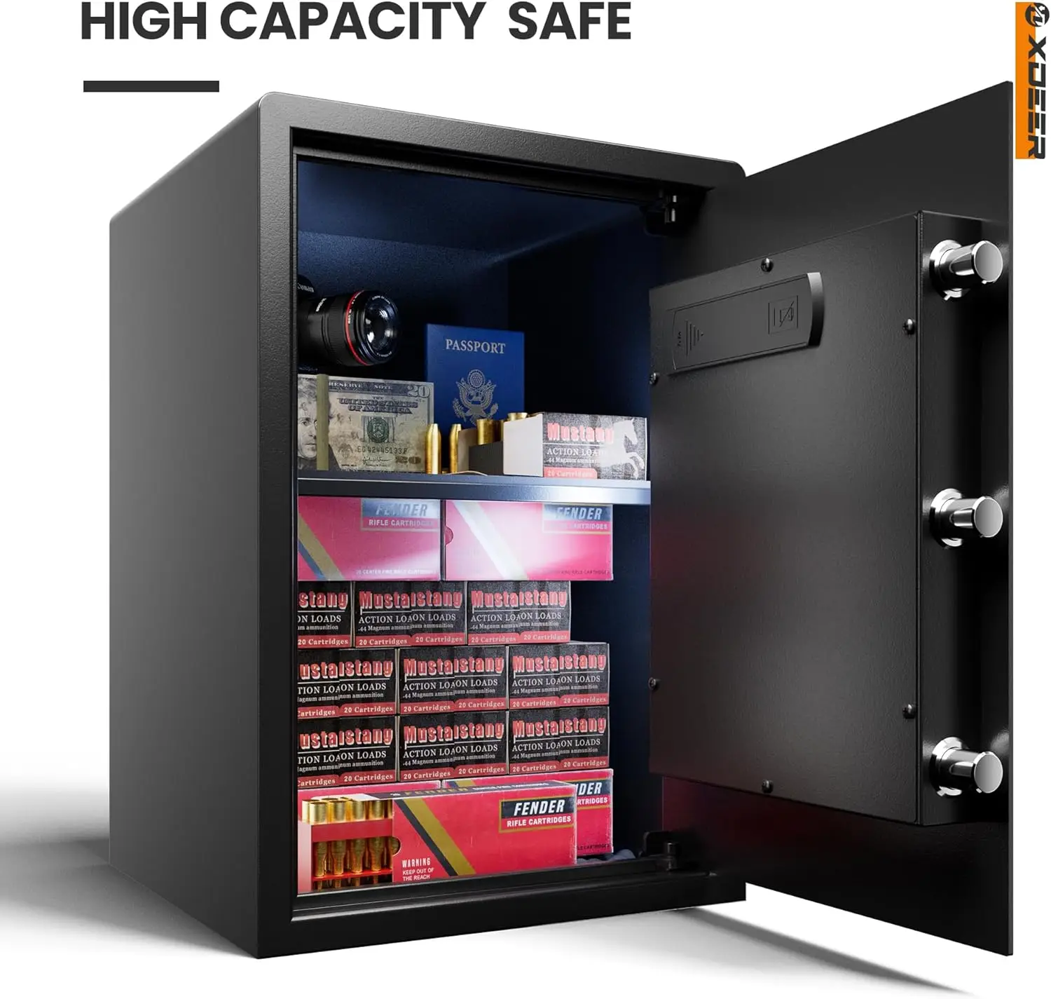 Schranktresor (2,04 Cu.Ft【KEINE FPR】)