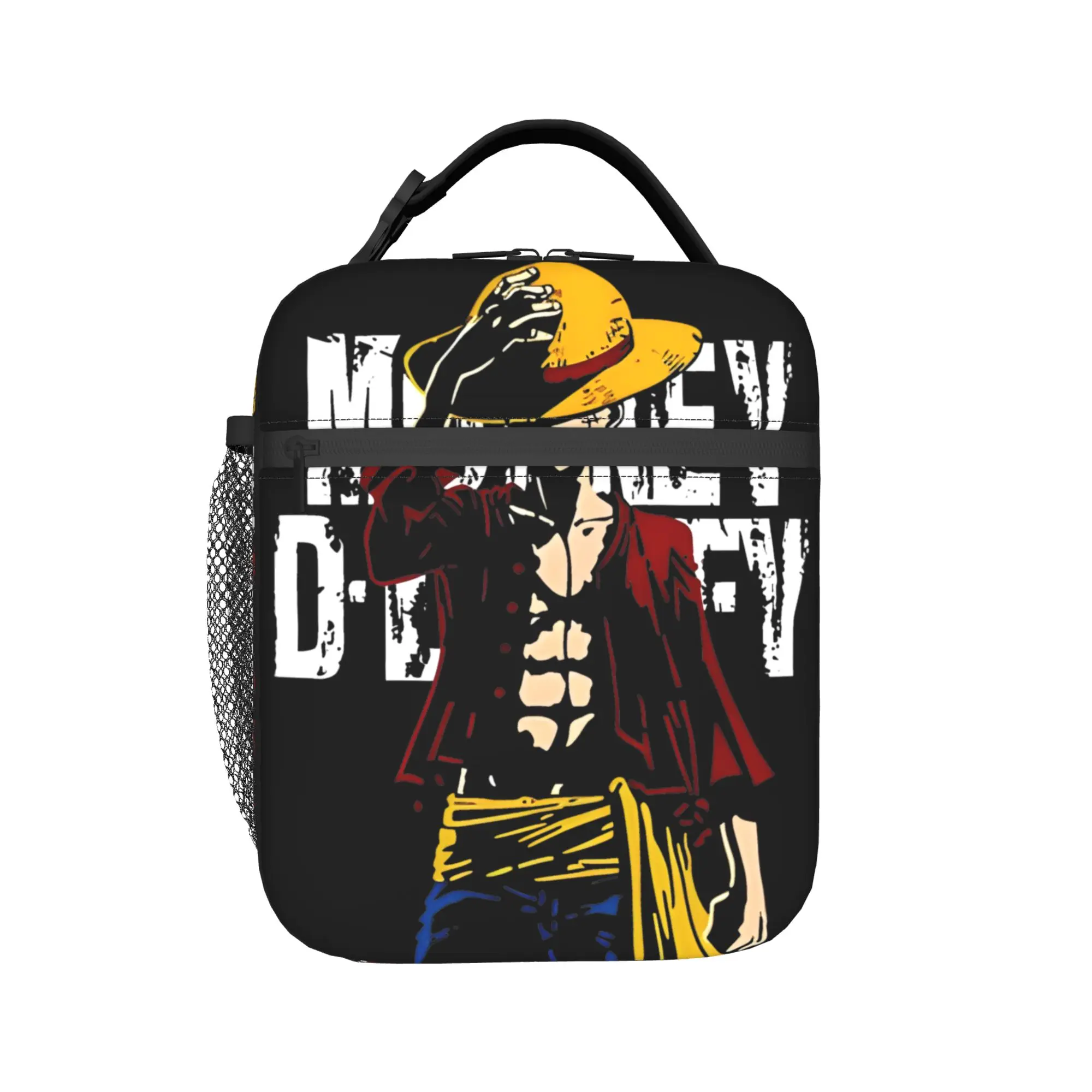 luffys o-one-piece-e zoro Insulated Lunch Bag for Men Women Food Container Portable Cooler Thermal Bento Box For School Office